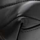 Calfskin Y Quilted Monogram Toy Loulou Crossbody Bag Black