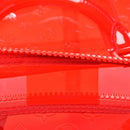 PVC Monogram Keepall Bandouliere 50 Grenadine Red