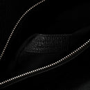 Grained Calfskin Small Supple Sac De Jour Black