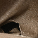 Linen Calfskin Small Rive Gauche Tote Greggio Natural