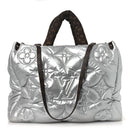 Econyl Monogram Pillow Giant Onthego GM Silver