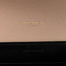 Grain De Poudre Monogram Cassandra Chain Wallet  Dark Beige