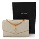 Grain De Poudre Monogram Uptown Chain Wallet Crema Soft