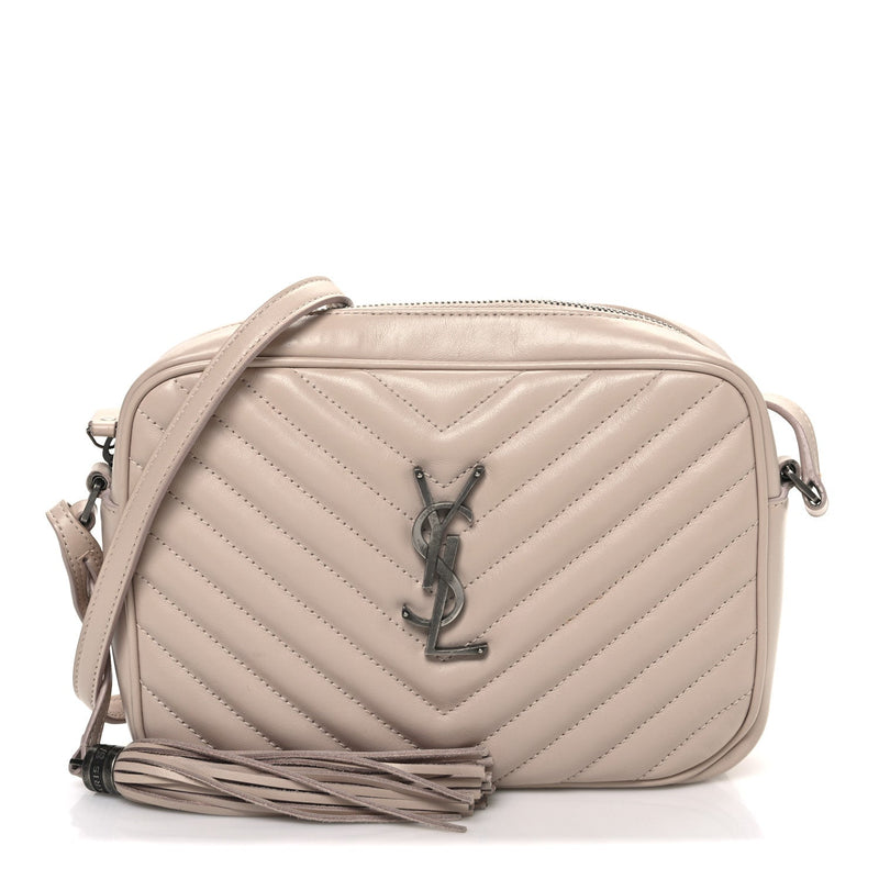 Calfskin Matelasse Monogram Lou Camera Bag Marble Pink