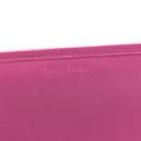Nappa Matelasse Wallet On Chain Fuxia