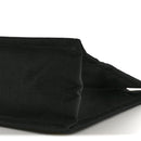 Raffia Linen Calfskin Rive Gauche Tote Naturale Black