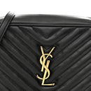 Calfskin Matelasse Monogram Lou Camera Bag Black