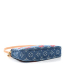 LV X TM Monogram Denim Cerises Pochette Accessories Blue
