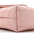 Calfskin Y Quilted Monogram Toy Loulou Crossbody Bag Tender Pink