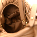 Nappa Matelasse Micro Wander Hobo Caramel