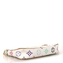 Monogram Multicolor Pochette Accessories White