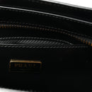 Spazzolato Mini Zippered Tote Black