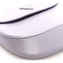 Spazzolato Cleo Flap Shoulder Bag Fiordaliso