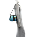 Damier Striped City Keepall Gradient Blue