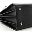 Calfskin Small Sac De Jour Black