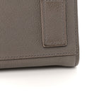 Grained Calfskin Nano Supple Sac De Jour Fog