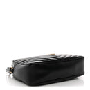 Calfskin Matelasse Monogram Lou Camera Bag Black