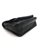 Grained Lambskin Monogram Large Niki Chain Satchel Black