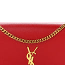 Grain De Poudre Medium Classic Monogram Kate Tassel Satchel Rouge Eros