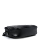 Calfskin Matelasse Monochrome Monogram Mini Lou Camera Bag Black