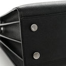 Grained Calfskin Baby Sac De Jour Black