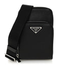 Saffiano Smartphone Case Crossbody Black