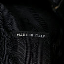 Tessuto Nylon Saffiano Small Backpack Black