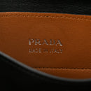 Vitello Soft Chain Flap Bag Black