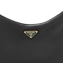 Soft Calfskin Medium Aimee Shoulder Bag Black