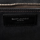 Linen Calfskin Rive Gauche North South Tote Grey
