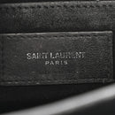 Calfskin Crocodile Embossed Medium Monogram Sunset Black