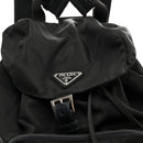 Tessuto Nylon Vela Cinch Backpack Black