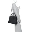 Calfskin Small Sac De Jour Black