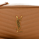 Grain De Poudre Matelasse Monogram Mini Lou Camera Bag Dark Natural