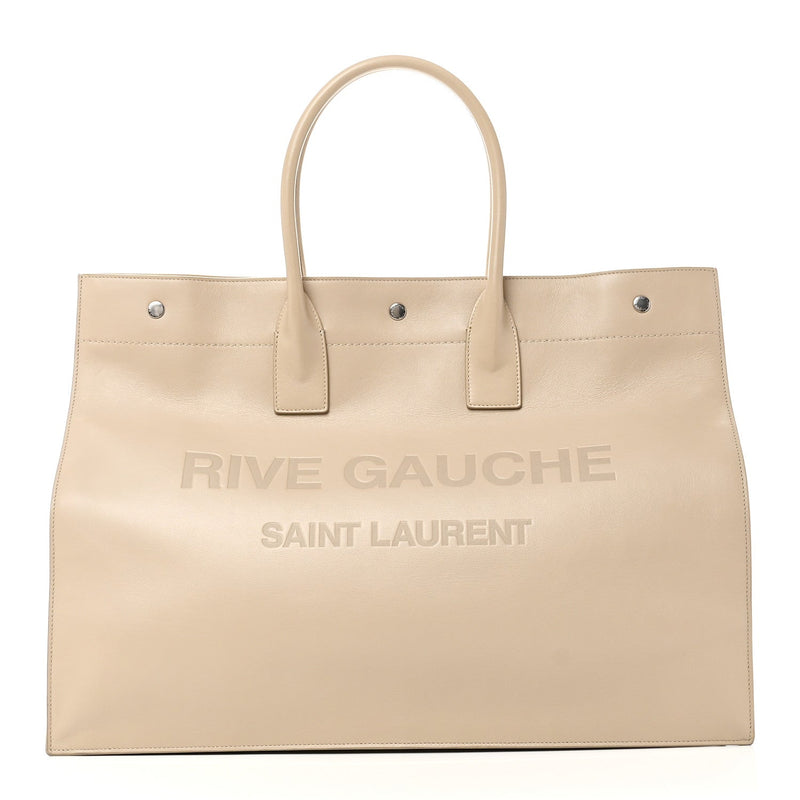 Vitello Large Rive Gauche Tote Sea Salt