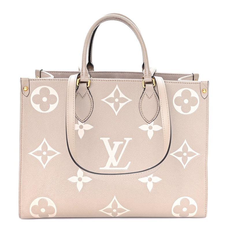 Empreinte Monogram Giant Onthego MM Tourterelle Creme