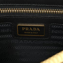 Re-Nylon Saffiano Medium Re-Edition 1978 Two Handle Bag Black