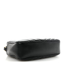 Calfskin Matelasse Monogram Lou Camera Bag Black