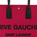 Wool Rive Gauche Tote Fuchsia