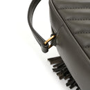 Calfskin Matelasse Monogram Lou Camera Bag Dusty Grey
