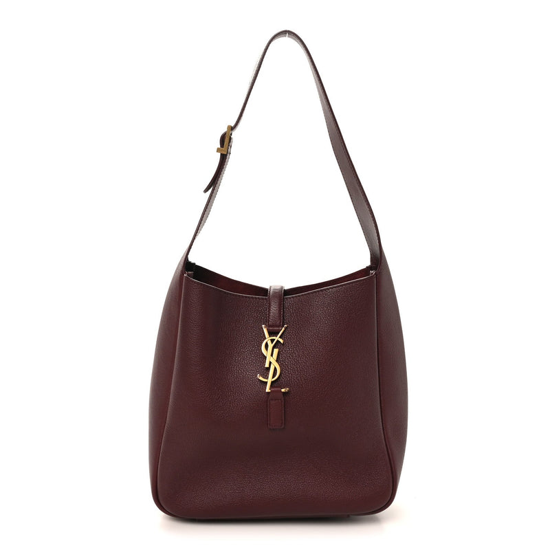 Smooth Calfskin Small Le 5 A 7 Soft Hobo Rouge Legion