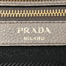 Vitello Daino Zippered Tote Argilla