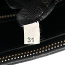 Saffiano Medium Galleria Double Zip Tote Black