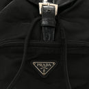 Nylon Vela Mini Cinch Backpack Black