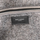 Wool Calfskin Rive Gauche Tote Grey