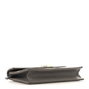 Grain De Poudre Matelasse Chevron Monogram Envelope Chain Wallet Fog