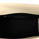 Grained Calfskin Baby Sac De Jour White