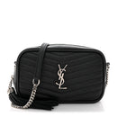 Grain De Poudre Matelasse Monogram Mini Lou Camera Bag Black