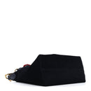 Velvet Pouch Bag Navy Amaranto