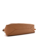 Soft Calfskin Large Aimee Shoulder Bag Caramel